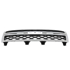 Grille Assembly for Silverado 2500 HD 3500 HD (2011–2014) Black Chrome