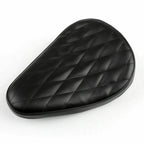 Diamond Leather Solo Saddle Seat for Chopper Bobber Custom (SX, CB, T9)