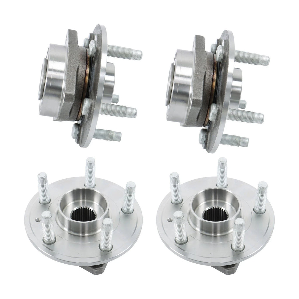 Set of 4 Wheel Hub Bearing Assemblies for Chevrolet Camaro (2010–2015)