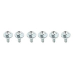 Set of 6 Radiator Shroud Bolts M5x9 for Honda CRF 250R 250X 450R 450X (2004–2021) 90101-KRN-730