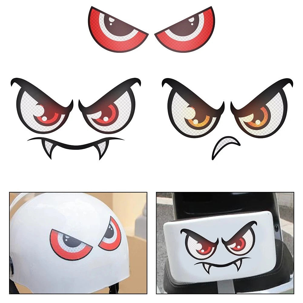 Reflective Eye Patches for Robotic Lawnmowers (Set of 4)