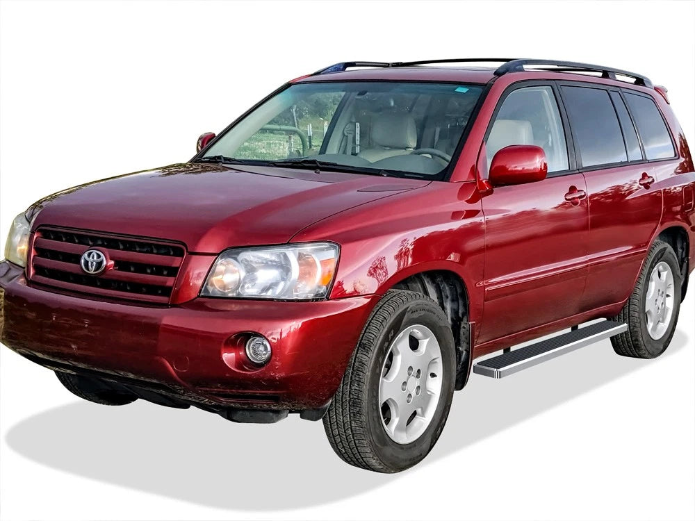 Set of 2 Stainless Steel Side Steps for Toyota Highlander (2001–2007)