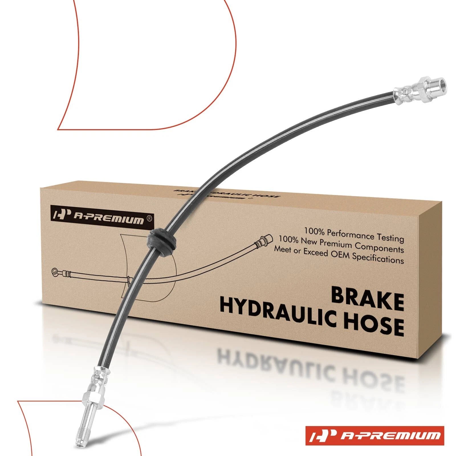 Front Brake Hydraulic Hose for BMW 325Ci 330Ci (2001–2006) 325i 330i (2001–2005)