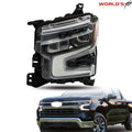 Black LED Headlight for Chevy Silverado 1500 ZR2 (2022–2024)