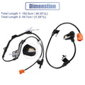 4 x ABS Sensors for Honda Accord (1998-2002) Front & Rear Left Right