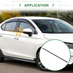 2pcs Rear Weatherstrip Window Seal No.72450T9AT01 for Honda 