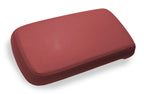 Leather Console Lid Armrest Cover for Chevrolet Colorado (2015–2022) Red