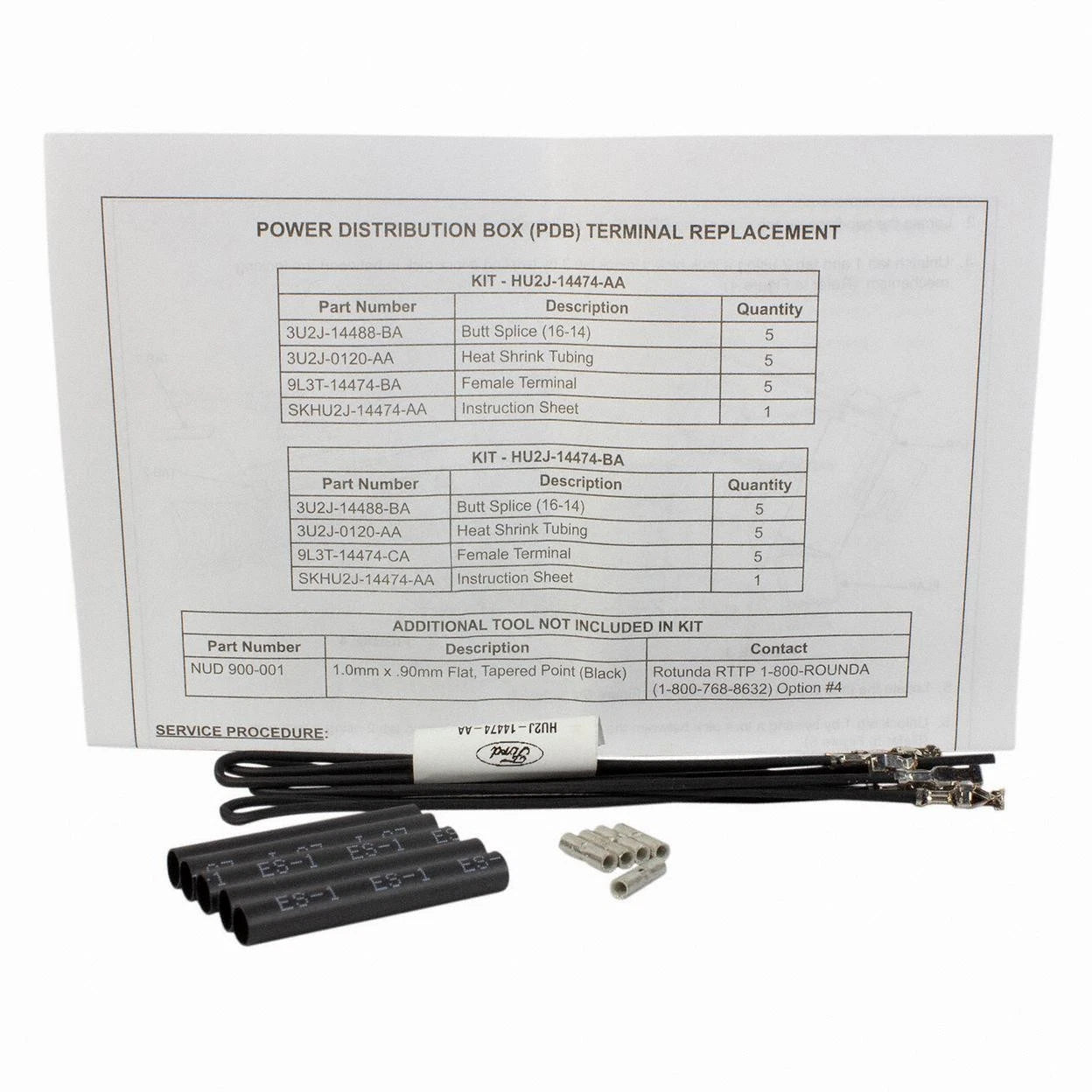 Motorcraft OEM WT-1018 Fuel Pump Jumper Harness Kit for Ford Expedition Bronco (1997–2004)