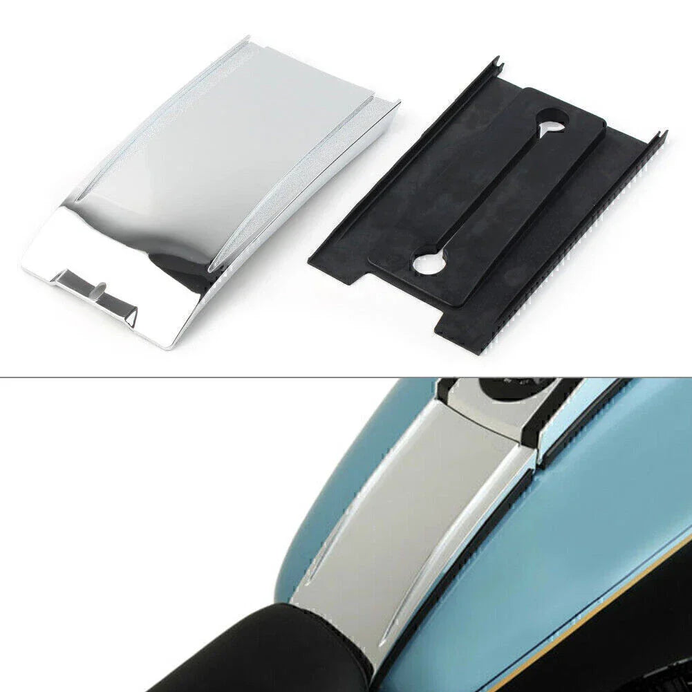 Chrome Lower Dash Panel Extension for Harley Softail (2000-2017)