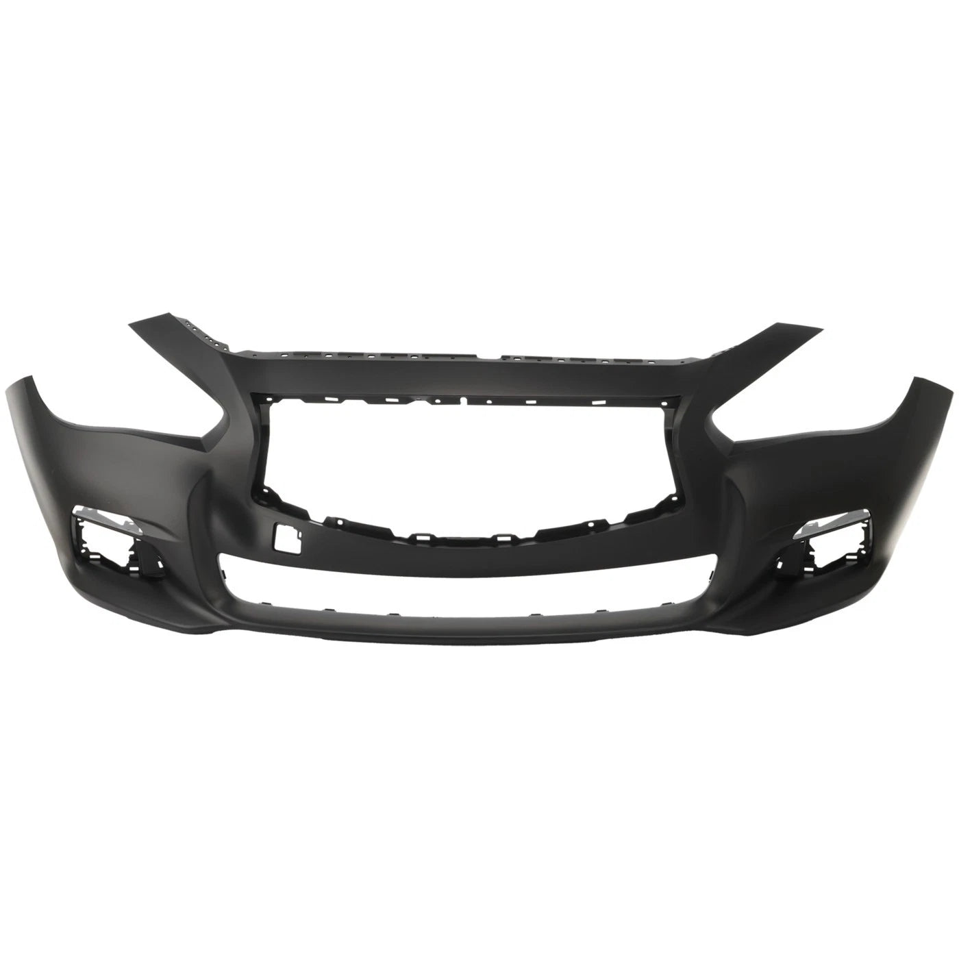 Front Bumper for Jeep Cherokee (1997–2001) Painted Black Steel