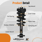 Front Struts Rear Shocks Assembly for Chevrolet Silverado 1500 (2014-2019)