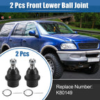 2 Pcs Front Lower Ball Joint No.K80149 for Ford F-150 (2005–2008)