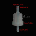 Fuel Filter for Mercury-Mercruiser Outboard 9.8 9.9 HP (2-Stroke) (16248 8M0157133)