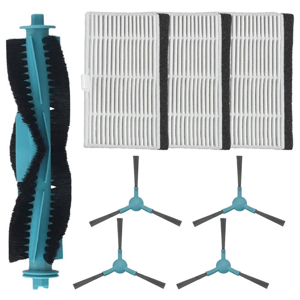 Main Brush and Side Brush Filter Replacement for Honor Choice Robot Cleaner M1 (2021–2023)