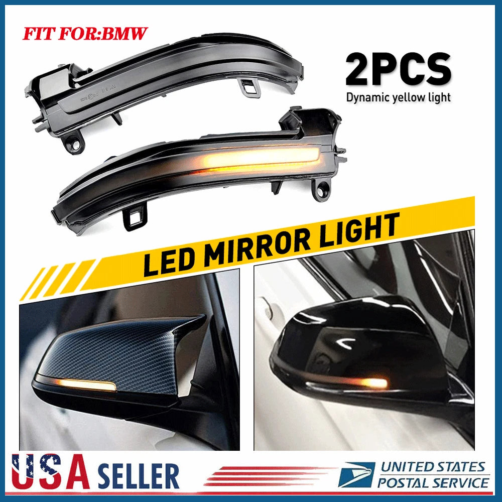 LED Smoked Turn Signal Lamp for BMW 1 2 3 4 Series (F30 F35 F80)