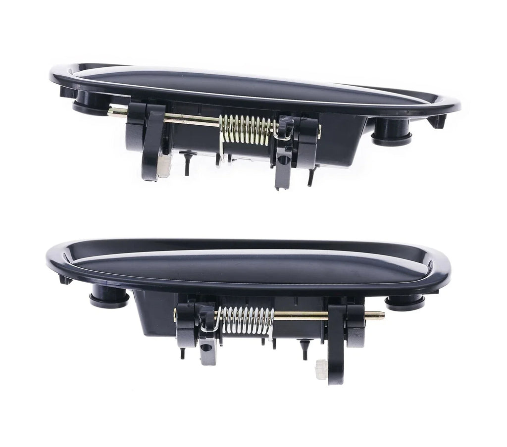 2pc Rear Left & Right Outer Door Handle Black for Honda Civic EK (1995–2001)