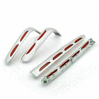 Set of 4 Chrome Fairing Trunk Trim for Honda Goldwing GL1800 (2001–2011)
