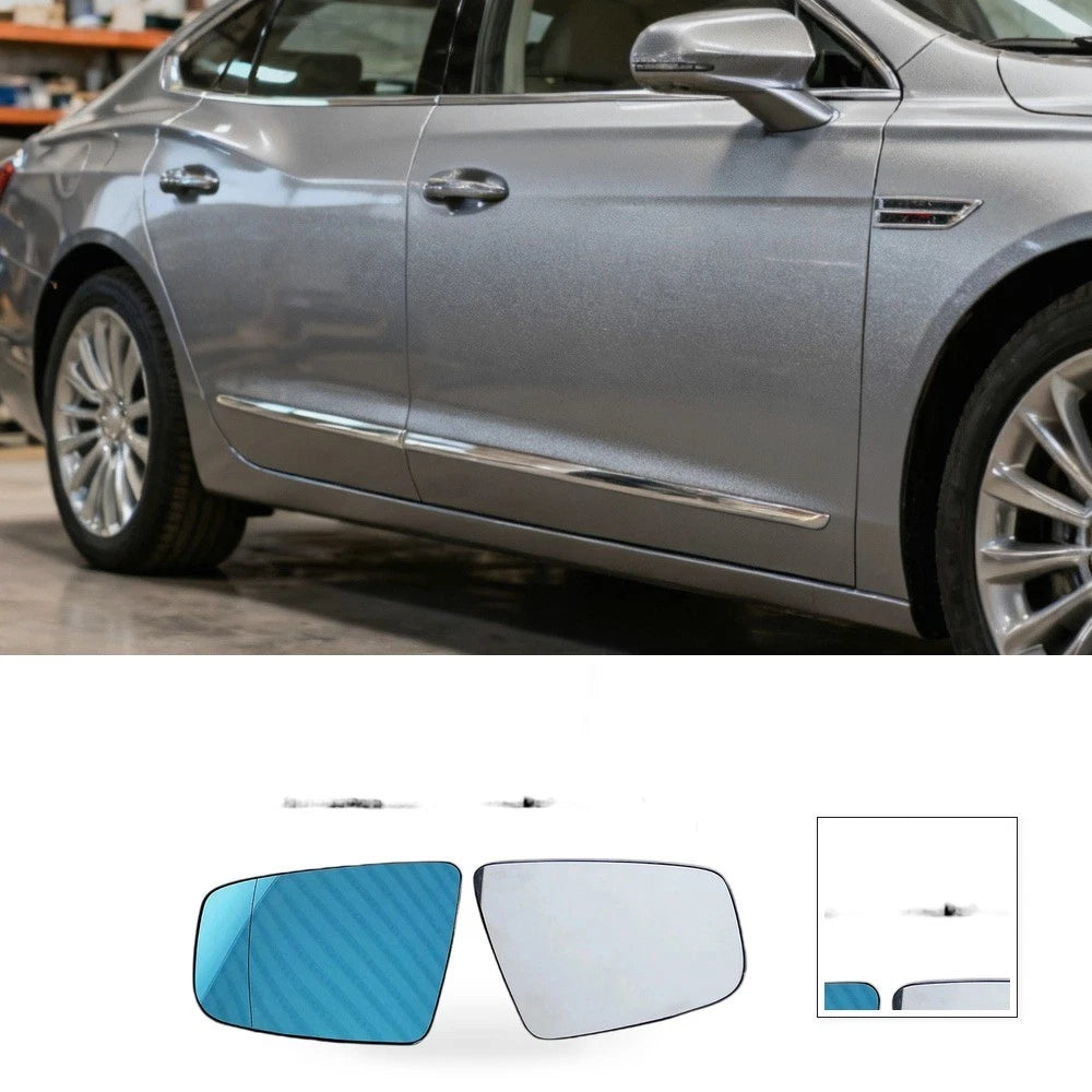 Side Mirror Glass for Buick LaCrosse (2009–2015) Right White Convex