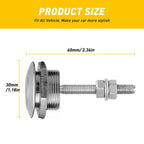 2X Bumper Release Quick Latch Hood Pin Lock Clip for Make Model (YYYY–YYYY)
