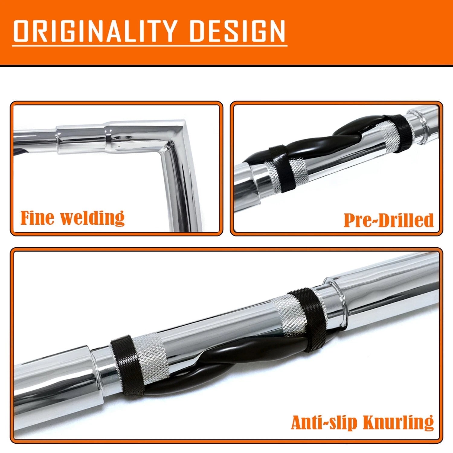 14" Prewired 1.5" 32mm Ape Hanger Handlebar for Harley Road King (2016–2023)