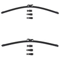 2X Bosch Windshield Wiper Blades for Ford Focus (2000–2007) 26" & 22"