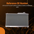 2 Row Aluminum Engine Radiator for Subaru Impreza 2.5i H4 (2008–2011) CC2777