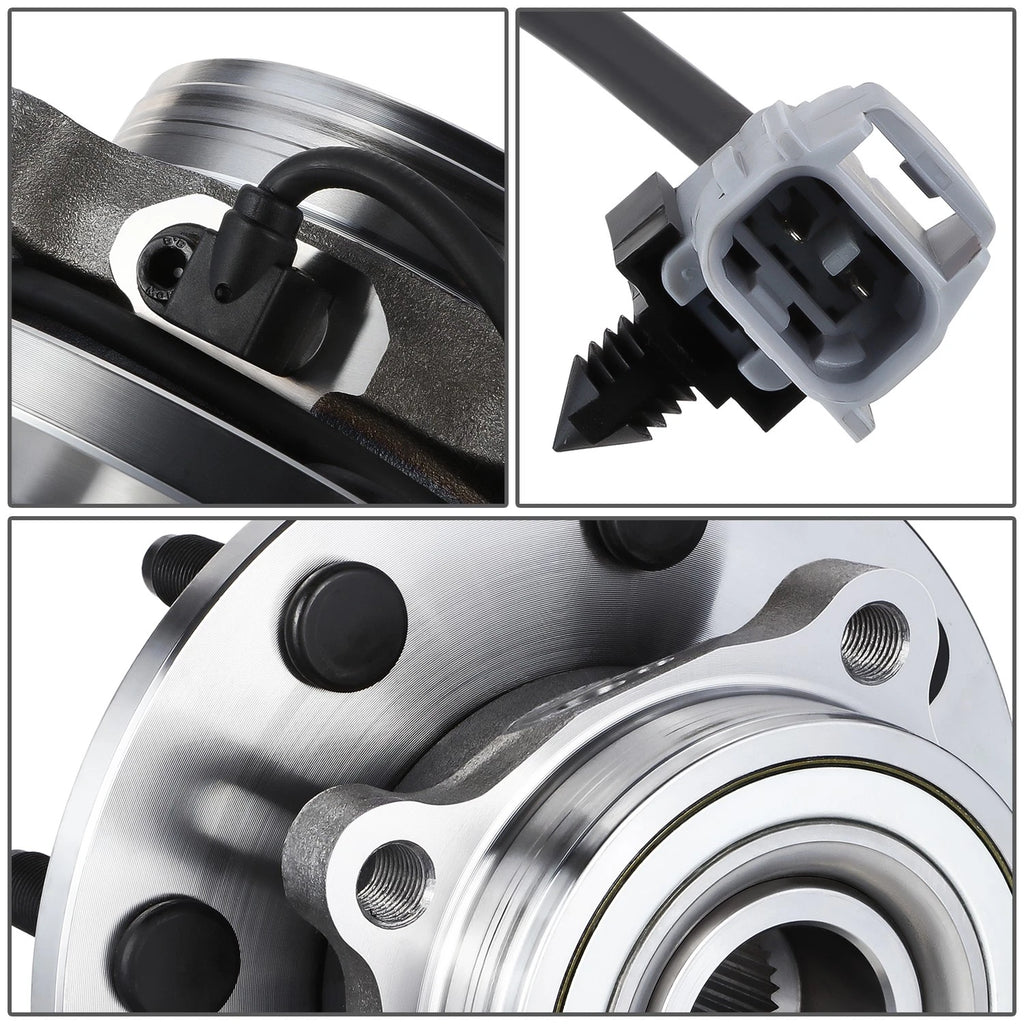 Wheel Bearing & Hub for Dodge Ram 2500 3500 4WD (2000–2002)