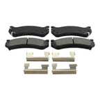 DuraGo Rear Rotors & Bosch Blue Brake Pads Kit for Sierra Silverado 1500 (2014–2019)