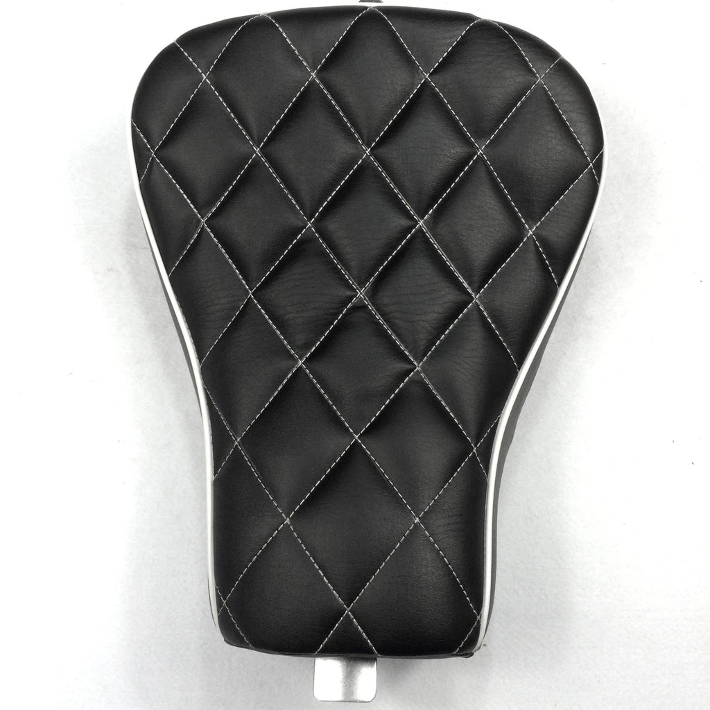 Front Solo Driver Diamond Stitch Seat for Harley Davidson XL1200X (2010–2015)