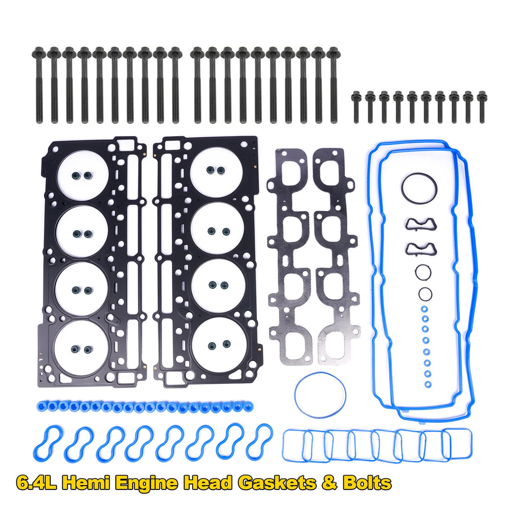 Head Gasket & Bolts Kit for Jeep Dodge Charger Challenger Chrysler 300 (2011–2023)