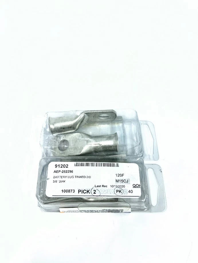 2X Tinned Copper Battery Lug for Ancor AEP-252296