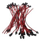 40PCS Wire Connector Adapters for JST SM 2Pin Male Female for LED Lighting