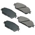 Set of 4 Akebono ProACT Front Disc Brake Pads for Lexus IS250 (2009–2012)