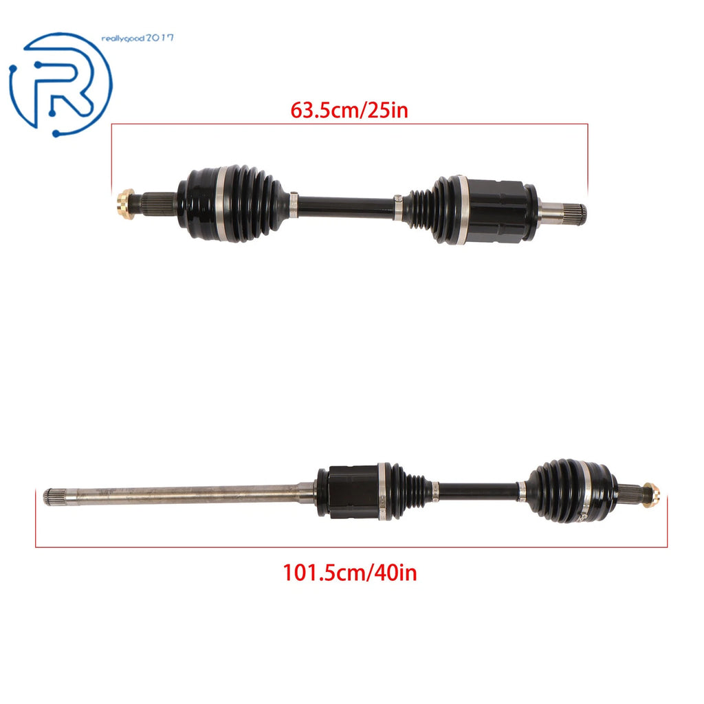Set of 2 CV Axle Shafts for BMW X5 E53 (2000-2006)