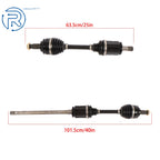 Set of 2 CV Axle Shafts for BMW X5 E53 (2000-2006)