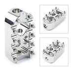 Universal Chrome Anti-Skid Gear Brake Shift Peg Pedals for Harley