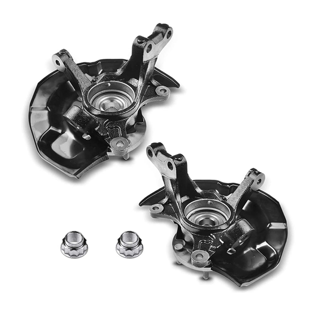 2X Front Steering Knuckle Wheel Bearing Hub Assy for Toyota Sienna (2004–2010)