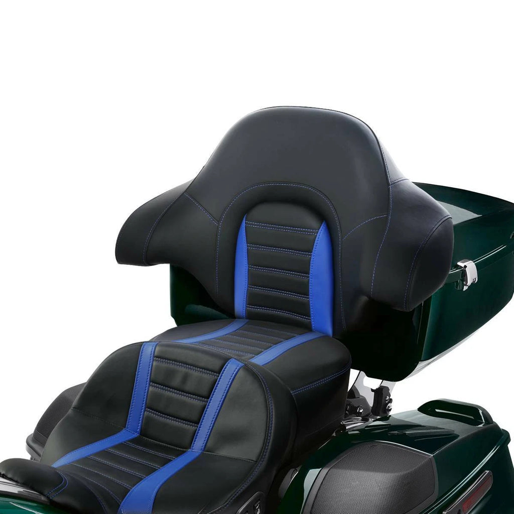 Seat Backrest for Harley Street Glide (2014–2023) - Black Blue