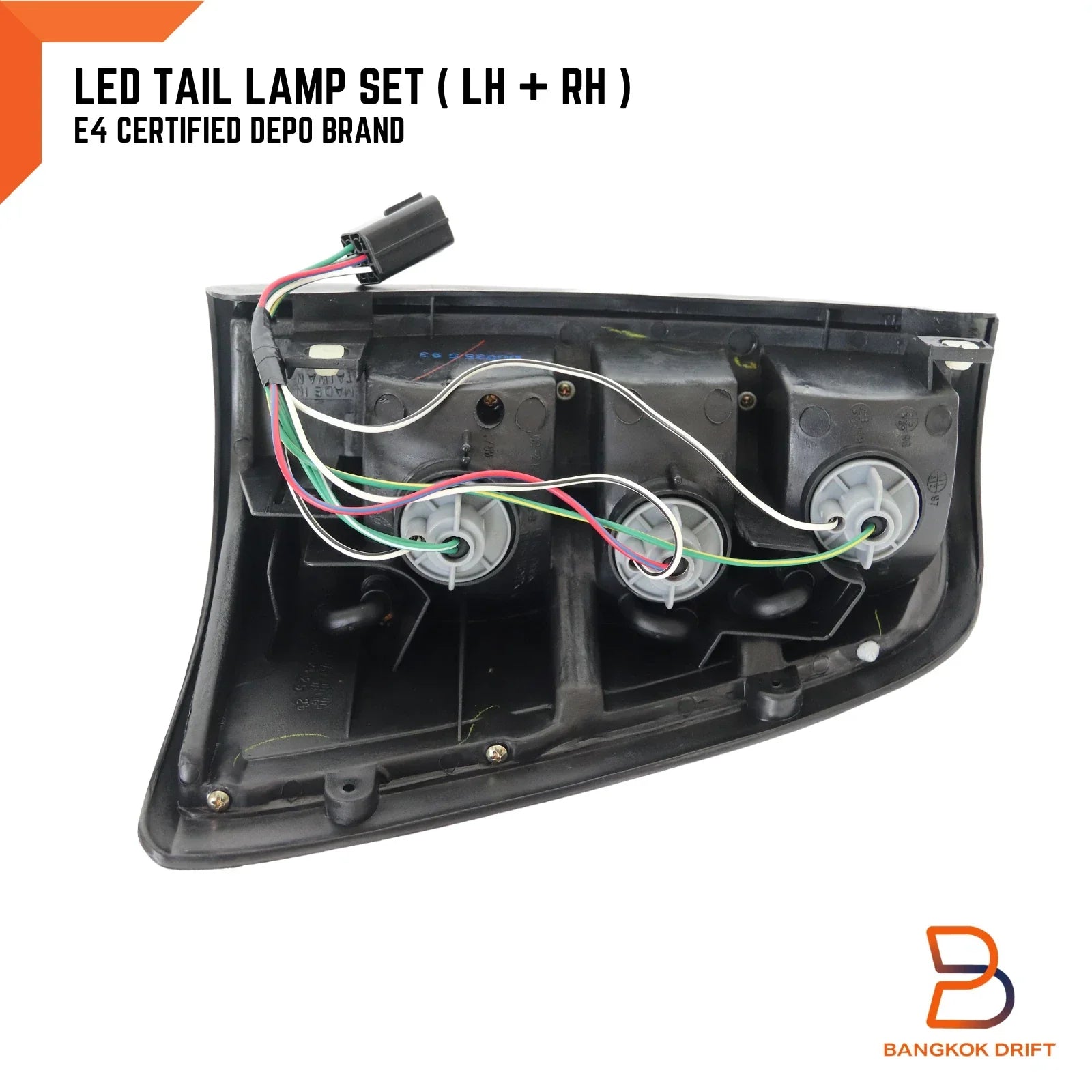Genuine DEPO LED Tail Light for Holden Rodeo Ute (1998-2003)
