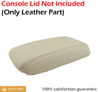 Center Console Armrest Cover for Honda Civic (2012–2015) Beige Leather