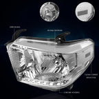 Headlight for Tundra Pickup (2014–2021) OE Replacement Chrome Housing