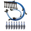 NGK 5mm Wire Set & Denso Iridium Spark Plug Kit for Lexus LS400 SC400 (1990–2000)