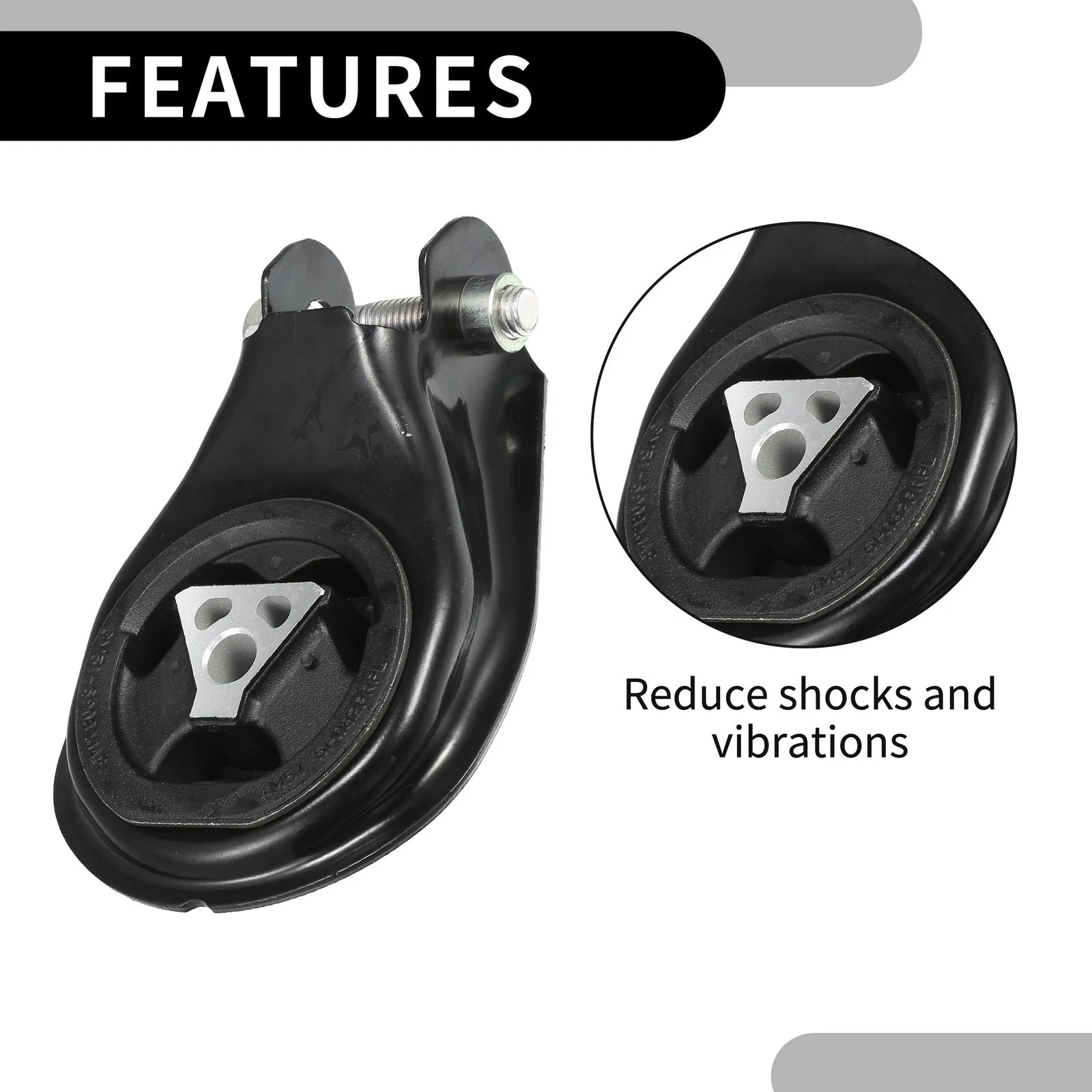 Rear Engine Motor Mount for Mazda 3 2.0L 2.3L (2004–2009)