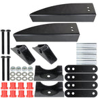 Set of 2 Leaf Spring Relocation Pockets for Chevrolet Bel Air 
