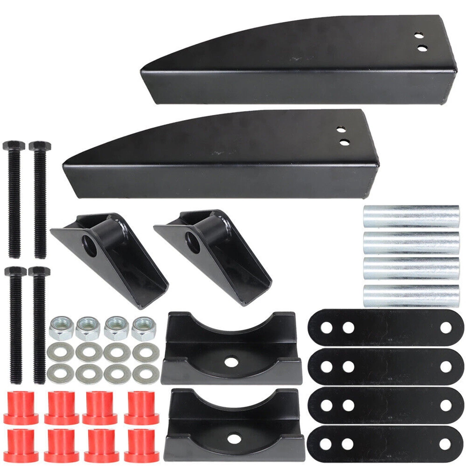 Set of 2 Leaf Spring Relocation Pockets for Chevrolet Bel Air 