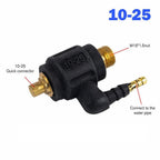 Adapter Welding Gas Black Connector for DKJ10-25/DKJ35-50
