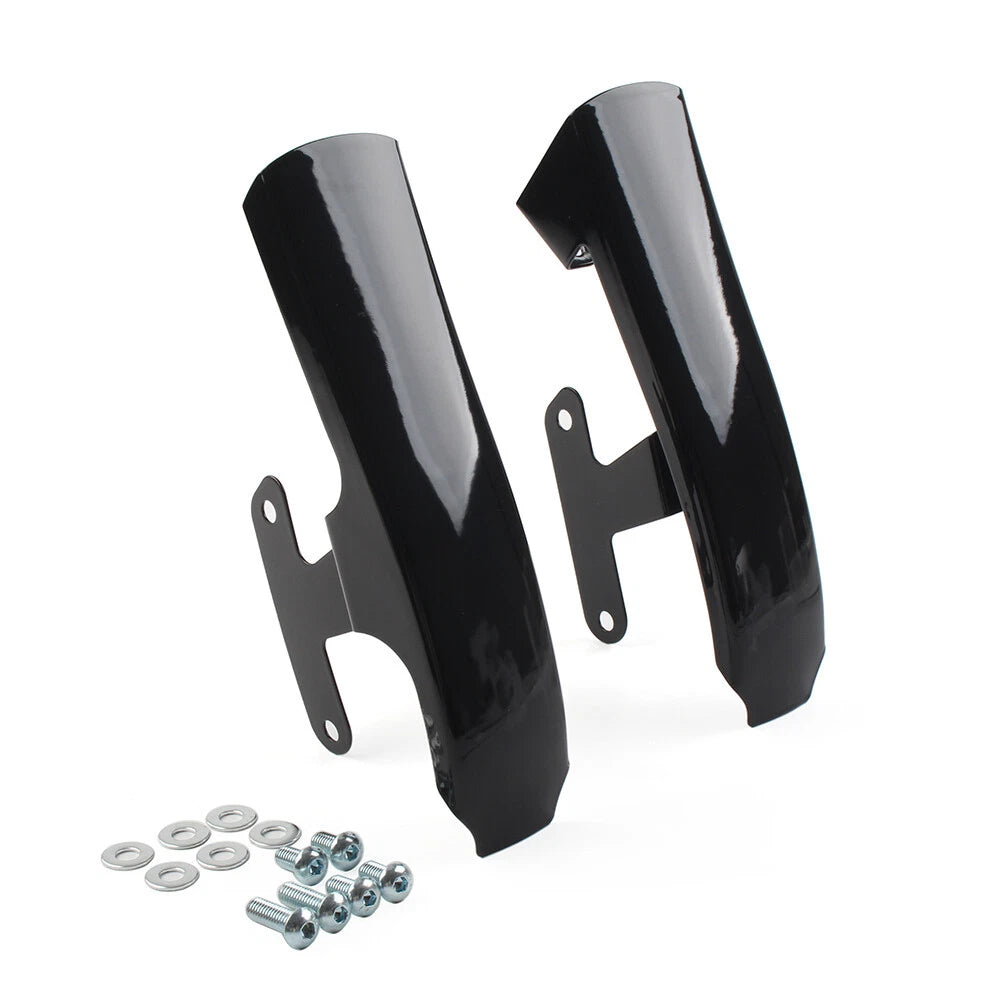 Black Fender-Saddlebag Filler Panels for Harley-Davidson Touring (2009–2013)