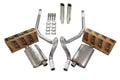 Dual Exhaust Kit for GM G Body (1978–1988) - 2.5" Rear Exit RC Tip