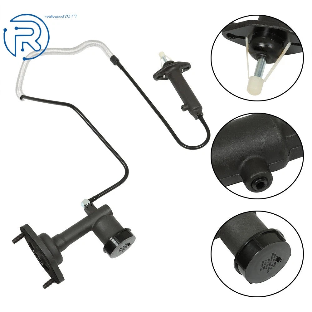 Clutch Master + Slave Cylinder Assembly for Jeep Wrangler (1997–2002) 136.67719