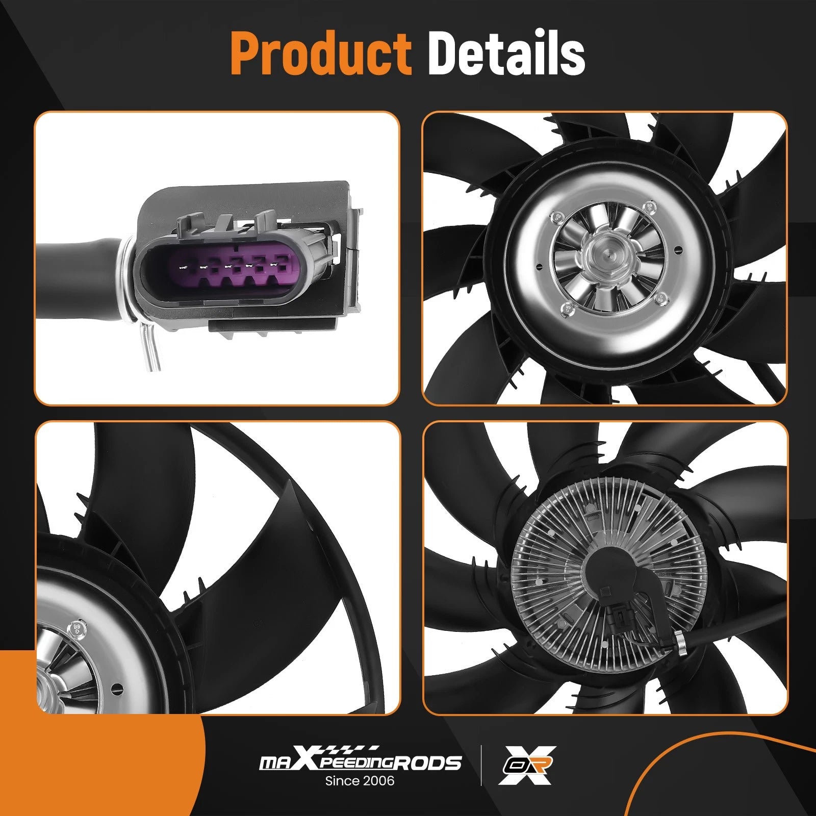 Fan Clutch for Land Rover Range Rover LR4 Sport Supercharged (2010–2017)